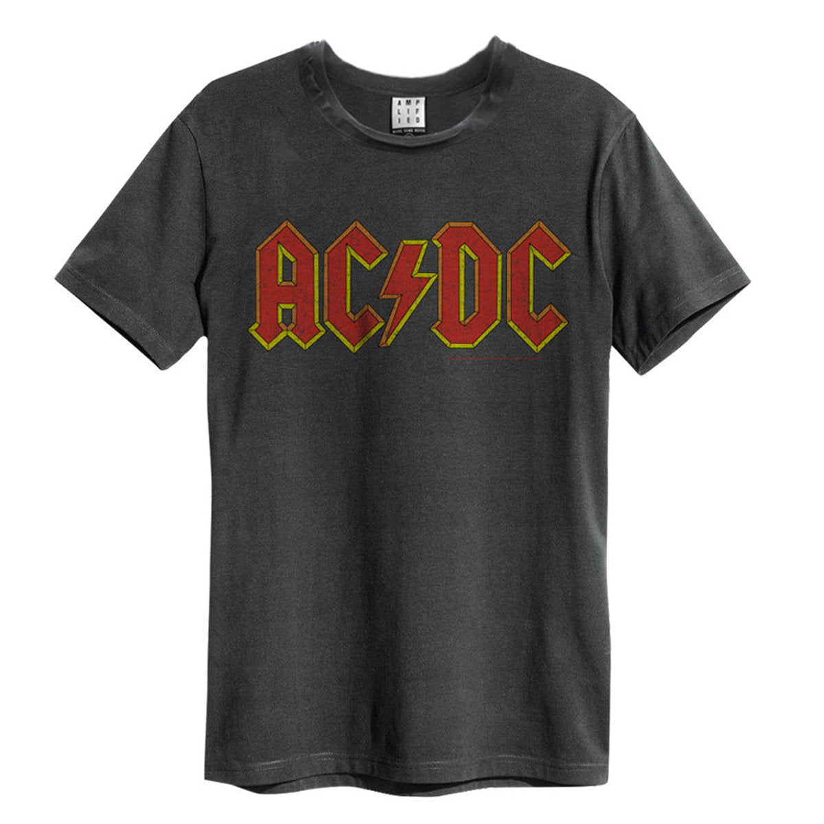 Image of AC/DC T-Shirt - Logo Amplified